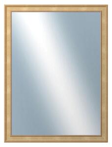 DANTIK - Zrkadlo v rámu, rozmer s rámom 60x80 cm z lišty TOOTH malá zlatá (3161)
