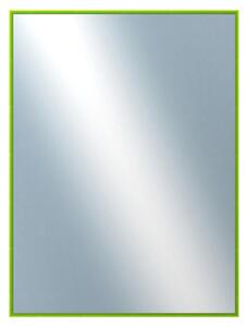 DANTIK - Zrkadlo v rámu, rozmer s rámom 60x80 cm z lišty NIELSEN zelená (7269207)