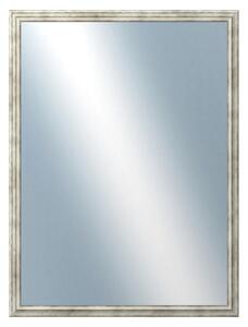 DANTIK - Zrkadlo v rámu, rozmer s rámom 60x80 cm z lišty TRITON strieborná (2143)