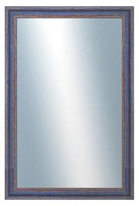 DANTIK - Zrkadlo v rámu, rozmer s rámom 40x60 cm z lišty LYON modrá (2668)
