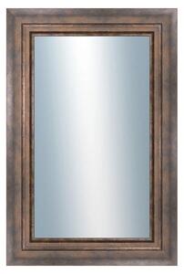 DANTIK - Zrkadlo v rámu, rozmer s rámom 40x60 cm z lišty TRITON široký meď (2951)