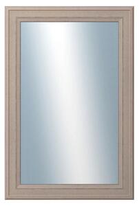 DANTIK - Zrkadlo v rámu, rozmer s rámom 40x60 cm z lišty STEP hnedá (3020)