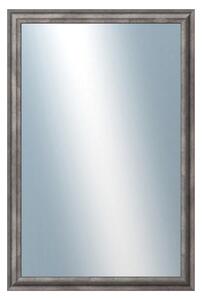 DANTIK - Zrkadlo v rámu, rozmer s rámom 40x60 cm z lišty TRITON cín (2146)