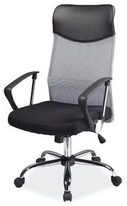 Kancelárska stolička SIGQ-025 čierna/sivá