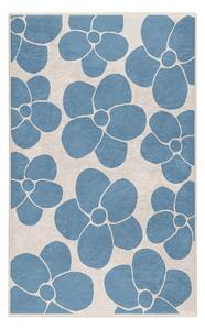 Modrý prateľný koberec 60x100 cm Blue Meadow – Mila Home