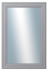 DANTIK - Zrkadlo v rámu, rozmer s rámom 40x60 cm z lišty STEP šedá (3019)