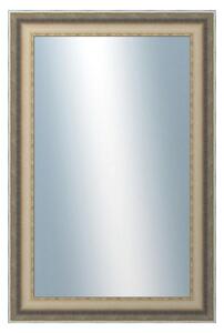 DANTIK - Zrkadlo v rámu, rozmer s rámom 40x60 cm z lišty DOPRODEJMETAL AG prehnutá veľká (3025)