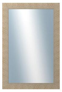 DANTIK - Zrkadlo v rámu, rozmer s rámom 40x60 cm z lišty Golf Champagne (2490)