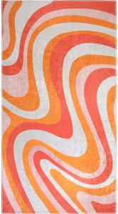 Oranžový prateľný koberec 80x150 cm Colors of Joy – Vitaus