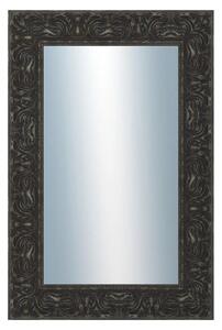 DANTIK - Zrkadlo v rámu, rozmer s rámom 40x60 cm z lišty PRAHA čierna (2753)