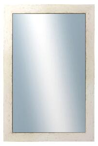 DANTIK - Zrkadlo v rámu, rozmer s rámom 40x60 cm z lišty RETRO biela (2531)