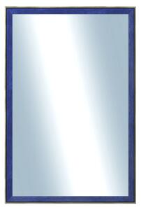 DANTIK - Zrkadlo v rámu, rozmer s rámom 40x60 cm z lišty Inclinata colori modrá (3139)