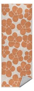 Oranžový prateľný behúň 60x230 cm Orange Meadow – Mila Home