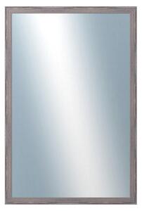 DANTIK - Zrkadlo v rámu, rozmer s rámom 40x60 cm z lišty KASSETTE tmavošedá (3056)