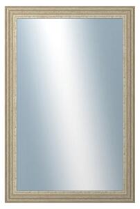 DANTIK - Zrkadlo v rámu, rozmer s rámom 40x60 cm z lišty LYON strieborná (2704)