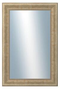 DANTIK - Zrkadlo v rámu, rozmer s rámom 40x60 cm z lišty KŘÍDLO malé zlaté patina (2774)