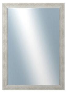 DANTIK - Zrkadlo v rámu, rozmer s rámom 50x70 cm z lišty ANDRÉ veľká strieborná (3157)