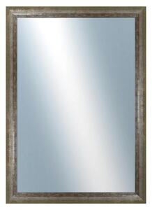 DANTIK - Zrkadlo v rámu, rozmer s rámom 50x70 cm z lišty NEVIS zelená (3054)