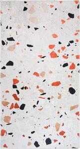Oranžový/slonovinový prateľný koberec 60x100 cm Italian Stone – Vitaus