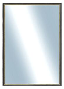 DANTIK - Zrkadlo v rámu, rozmer s rámom 50x70 cm z lišty Anversa piccola čierna (3145)