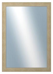 DANTIK - Zrkadlo v rámu, rozmer s rámom 50x70 cm z lišty ANDRÉ veľká Champagne (3158)