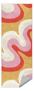 Žltý/ružový prateľný behúň 60x230 cm Raspberry Creamsicle – Mila Home