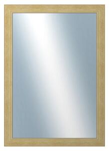 DANTIK - Zrkadlo v rámu, rozmer s rámom 50x70 cm z lišty ANDRÉ veľká starostrieborná (3156)