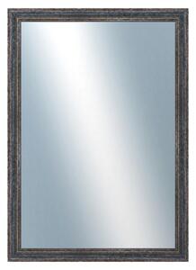 DANTIK - Zrkadlo v rámu, rozmer s rámom 50x70 cm z lišty LYON čierna (2705)