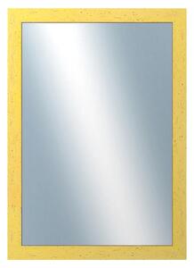 DANTIK - Zrkadlo v rámu, rozmer s rámom 50x70 cm z lišty RETRO žltá (2533)