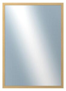 DANTIK - Zrkadlo v rámu, rozmer s rámom 50x70 cm z lišty KASSETTE prírodná lakovaná (2879)