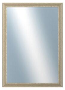 DANTIK - Zrkadlo v rámu, rozmer s rámom 50x70 cm z lišty LYON strieborná (2704)