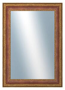 DANTIK - Zrkadlo v rámu, rozmer s rámom 50x70 cm z lišty HRAD červená (3006)