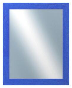 DANTIK - Zrkadlo v rámu, rozmer s rámom 40x50 cm z lišty RETRO modrá (2532)