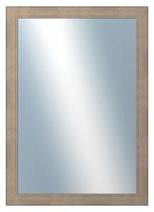 DANTIK - Zrkadlo v rámu, rozmer s rámom 50x70 cm z lišty ANDRÉ veľká bronz (3159)