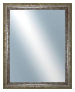 DANTIK - Zrkadlo v rámu, rozmer s rámom 40x50 cm z lišty NEVIS zelená (3054)