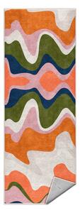 Oranžový prateľný behúň 60x230 cm Squiggly Orange – Mila Home