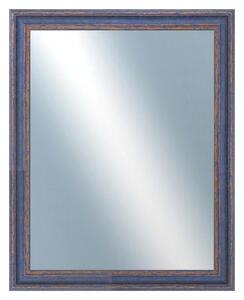 DANTIK - Zrkadlo v rámu, rozmer s rámom 40x50 cm z lišty LYON modrá (2668)