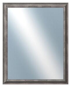 DANTIK - Zrkadlo v rámu, rozmer s rámom 40x50 cm z lišty TRITON cín (2146)