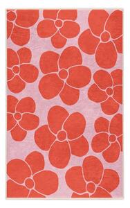 Červený/ružový prateľný koberec 60x100 cm Poppy Fields – Mila Home