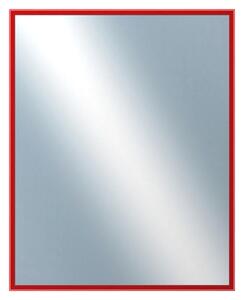 DANTIK - Zrkadlo v rámu, rozmer s rámom 40x50 cm z lišty Hliník červená (7269210)