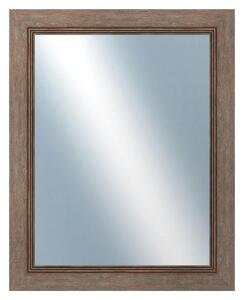 DANTIK - Zrkadlo v rámu, rozmer s rámom 40x50 cm z lišty CARRARA hnedá (2894)