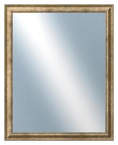 DANTIK - Zrkadlo v rámu, rozmer s rámom 40x50 cm z lišty TRITON biely bronz (2140)