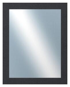 DANTIK - Zrkadlo v rámu, rozmer s rámom 40x50 cm z lišty 4020 čierna (2769)