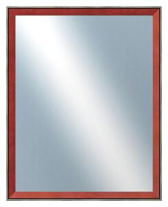 DANTIK - Zrkadlo v rámu, rozmer s rámom 40x50 cm z lišty Inclinata colori červená (3136)