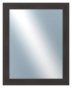 DANTIK - Zrkadlo v rámu, rozmer s rámom 40x50 cm z lišty 4020 hnedá (2767)