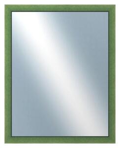 DANTIK - Zrkadlo v rámu, rozmer s rámom 40x50 cm z lišty BOX zelená morená (1751)