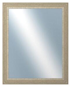 DANTIK - Zrkadlo v rámu, rozmer s rámom 40x50 cm z lišty LYON strieborná (2704)