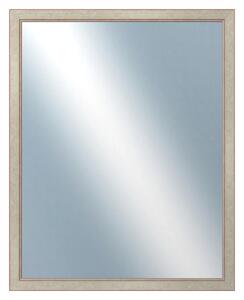 DANTIK - Zrkadlo v rámu, rozmer s rámom 40x50 cm z lišty TOMAS strieborná (2935)