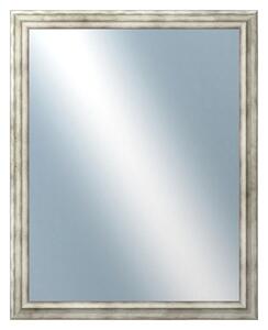 DANTIK - Zrkadlo v rámu, rozmer s rámom 40x50 cm z lišty TRITON strieborná (2143)