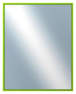 DANTIK - Zrkadlo v rámu, rozmer s rámom 40x50 cm z lišty NIELSEN zelená (7269207)